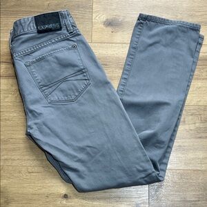 Express Men's Slim Skinny Jeans in Gray
